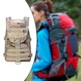 thumbnail image 4 of Senderismo Mochila grande táctica militar Impermeable Deporte al aire libre Senderismo Camping Tres colores de arena Zulema Senderismo Knapsack, 4 of 8