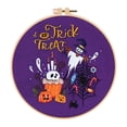 thumbnail image 1 of Halloween Present Suitable For Beginners Adults Autumn Halloween Embroidery Handmade Embroidery Beginner Kit With Printed Embroidery Patterns DIY Handmade Embroidery Kit, 1 of 5