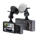thumbnail image 2 of Cámara de coche HD Triple Dash Cam de 3 canales delantero, interior y trasero 1080P | Visión nocturna IR | Control de la aplicación WiFi | Sensor de gravedad | Grabación en bucle | Tarjeta de 32 GB, 2 of 8