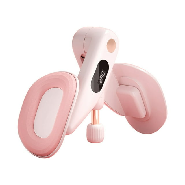Zootealy Leg Shaper and Postpartum Recovery Device with Precise Exercise Tracking - Pink (Battery Included)
