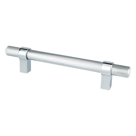 128 mm Center to Center Radial Reign Cabinet Pull, Polished Chrome