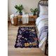 thumbnail image 3 of Alfombra Lahome Floral Entryway de 60 x 90 cm, lavable y antideslizante, color morado, 3 of 7