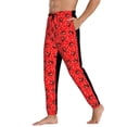 thumbnail image 3 of Kdxio Red Ladybugs On White Dotted Pattern Joggers,Sweatpants for Men with Pockets-Medium, 3 of 5