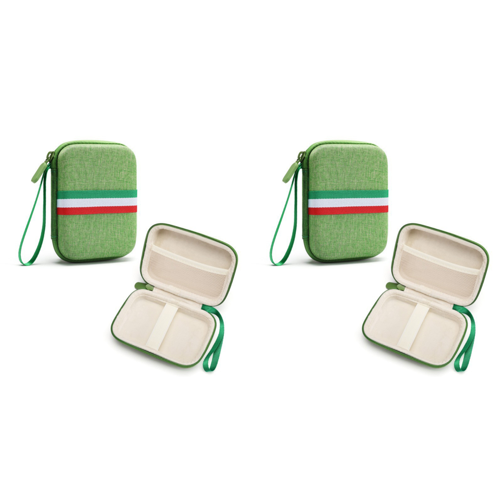 Funda De Viaje Para Miyoo Mini Plus Y RG35XX – Estuche Rígido De EVA Con Cremallera Y Bolsillo Interior – Protección Antigolpes Para Tu Consola Portátil