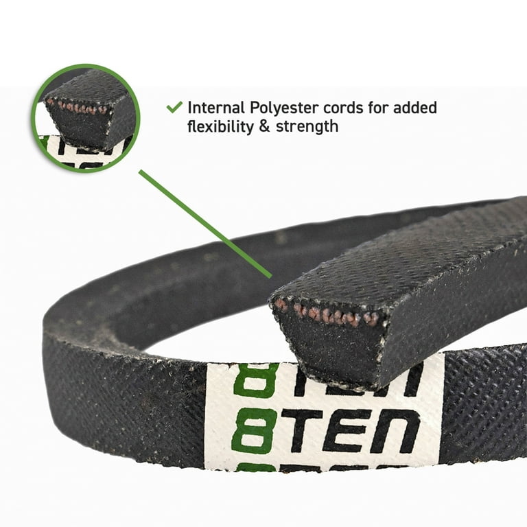 8TEN Drive Belt – Fits Grasshopper, Toro, Cub Cadet & More – 3/8 X 32-3/4 Inch 3 thumbnail image