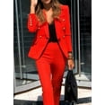 thumbnail image 3 of Taykoo Womens Casual Pocketed Office Blazers Draped Open Front Cardigans Jacket Work Suit, 3 of 6