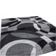 thumbnail image 1 of Alfombra de área NQ de vellón de cristal abstracto moderna 2,6 x 3,9 pies, 1 of 5
