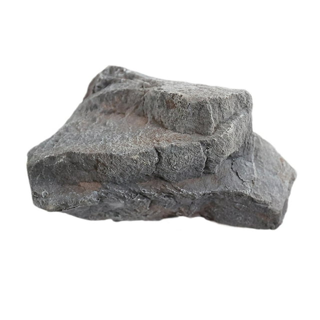 veasfak Artificial Faux Landscape Rock Accessory Multipurpose Ornament Yard Ornament 33x22x21cm