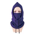 thumbnail image 1 of Máscara de capucha para montar al aire libre, a prueba de frío, a prueba de viento, para esquí, cálido, de talla grande, forro polar, gorro de punto, 1 of 6