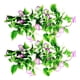 thumbnail image 3 of Vid artificial Morning Glory colgante de follaje falso decoración del hogar planta de vid de simulación, púrpura 2 piezas sidaley HA8951-02B, 3 of 6