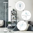 thumbnail image 2 of OUTON LED Lampadaire avec Lampe Latérale Debout avec Télécommande pour Salon Blanc, 2 of 6
