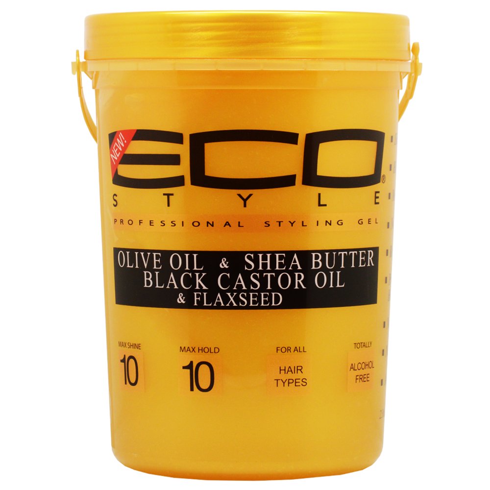 Eco Style Gold Gel with Olive Oil & Shea Butter & Black Castor Oil