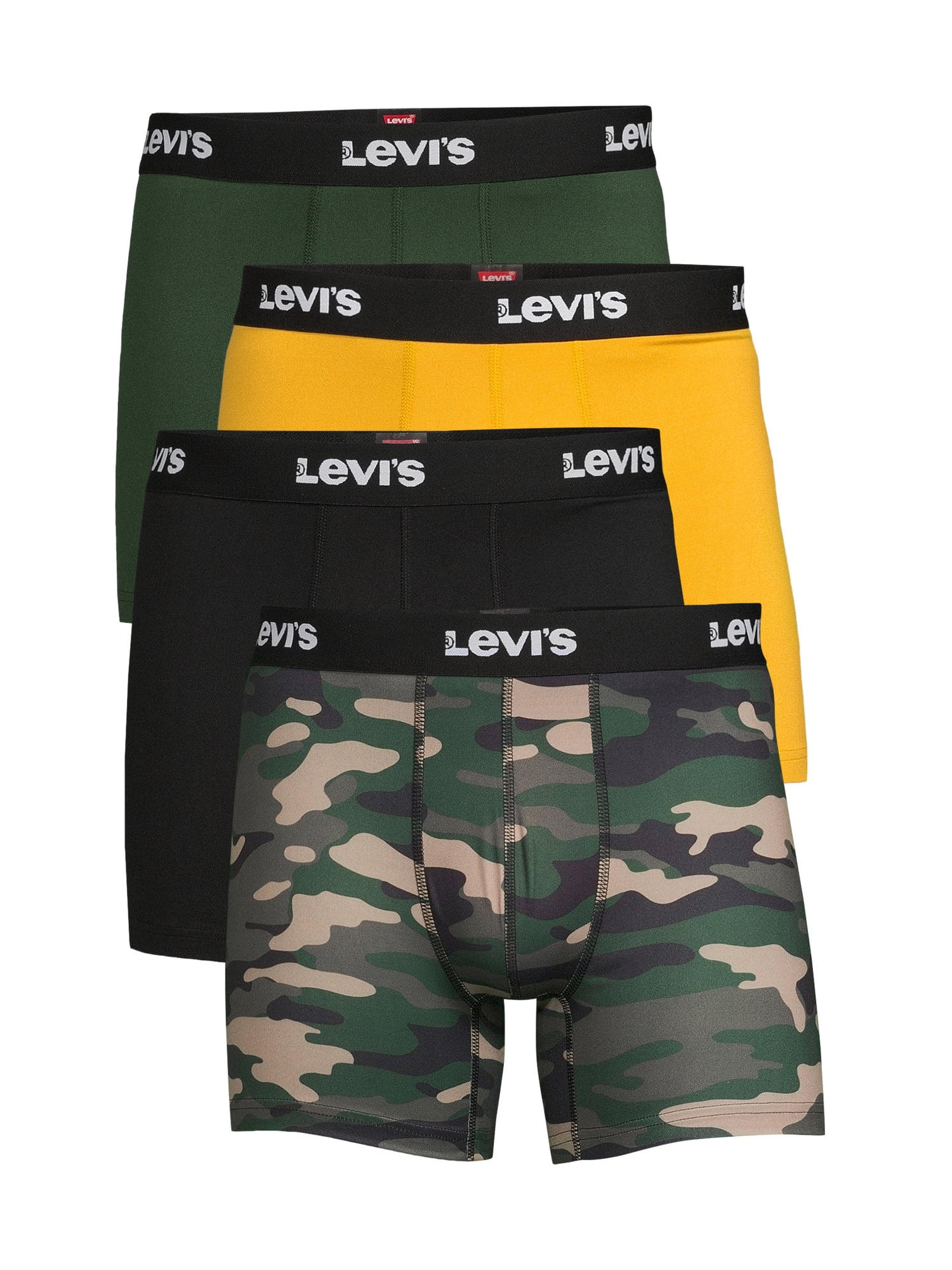 Mens Underwear Micro Boxer Brief for Men Pack of 4 LEVIS Mens Boxer Briefs