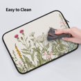thumbnail image 6 of Bingfone Herbs And Wildflowers Laptop Sleeve Case 13 Inch, 360° Protective Computer Carrying Bag, 6 of 9