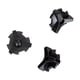 thumbnail image 1 of 3 tornillos de fijación universales premium para casco de ciclismo. negro, 1 of 9