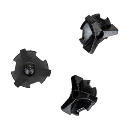 

jiaping 3Pcs Screws Fasteners Outdoor Replacement Helmet Accessory black