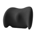 thumbnail image 4 of Almohada de apoyo lumbar para conducir, ergonómica y transpirable. negro, 4 of 9
