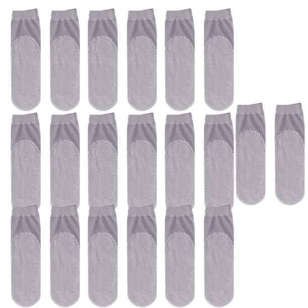 Tobillo Alto Calcetines de nailon transparente Medias suaves Puntas reforzadas