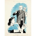 thumbnail image 3 of Eddy de Smet 14x18 Black Modern Framed Museum Art Print Titled - Marjo is Fired (1946), 3 of 5