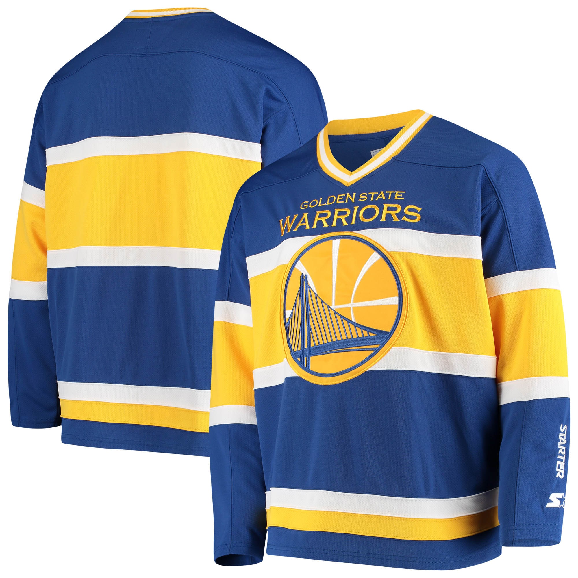 Golden state warriors hockey jersey Clearance