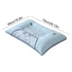 thumbnail image 3 of Almohada de cama de calidad hotelera, poliéster suave | Soporte cómodo y esponjoso | Multicolor | 73 x 48 cm | Tejido transpirable | Para dormir boca arriba, de lado o boca abajo | Construcción, 3 of 6
