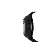 GEORGE Mens Digital Watch:Black Case, Positive Display, Nylon Fastwrap Strap (FMDOGE013)