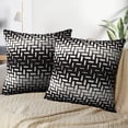 thumbnail image 3 of LALILO Throw Pillow Covers Shape Halftone Modern Geometric Lattice Cushion Cover 18" x 18", 1869 Pack, 3 of 6