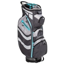 Tour Edge Hot Launch Xtreme 5.0 Silver Blue Cart Golf Bag
