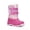 Five-pointed star, variant on Toddler Warm Boots Girls Winter Snow Boots Child Rain Boot Waterproof Shoes Outdoor Size 13