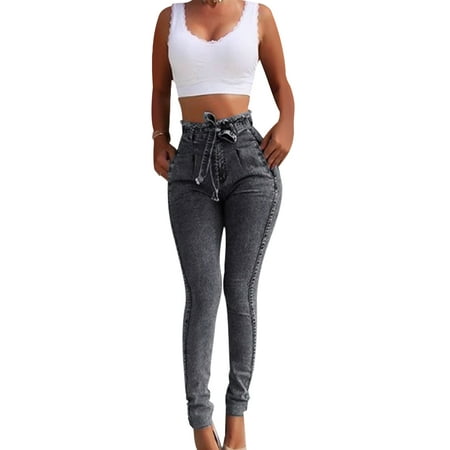 walmart plus size denim capris with elastic waist