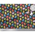 thumbnail image 3 of Soimoi Cotton Cambric Fabric Egg Easter Fabric Prints by Yard 56 Inch Wide, 3 of 3