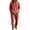 Wine, variant on Men's 2 Piece Outfits Textured Button Long Sleeve Shirt Drawstring Waist Loose Pants Set Tracksuits Vacation Outfit Navy XXL