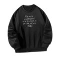 thumbnail image 4 of Sudadera de mujer con cuello redondo para uso diario L, 4 of 9