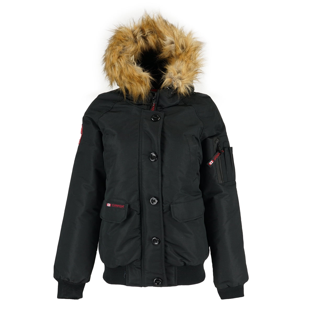 Canada Weather Gear Canada Weather Gear Women's Heavyweight Bomber
