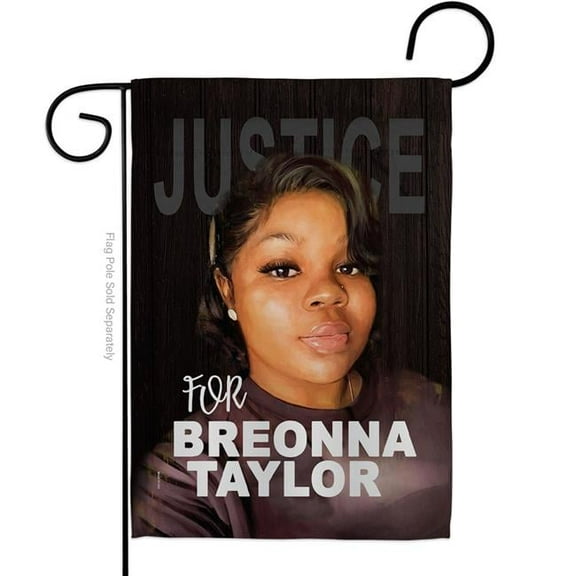 USA Decoration G170153-BO 13 x 18.5 in. Justice Lives Matter Black History Double-Sided Decorative Vertical Garden Flags - House Decoration Banner Yard Gift