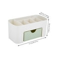 thumbnail image 1 of Multifunctional Cosmetic Storage Box Small Drawer Jewelry Box Desktop Organizer Drawer Stationery Holder Makeup Storage Box, 1 of 8