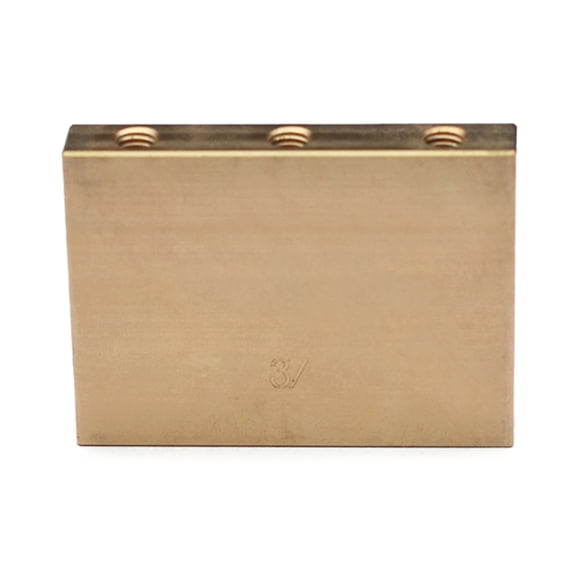 Brass Tremolo Block for Standard Styles Locking Tremolo Bridge Electric Guitar, 32/34/37/42mm Tall Tremolo Block