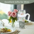 thumbnail image 6 of Mimi Tumbler 40oz, Mimi Cup Coffee Mug Tumbler with Handle and Straw, Mimi Gifts from Grandchildren, Mimi Gifts for Mimi Birthday Mothers Day Christmas Anniversary, Best Mimi Ever,Sage Green Floral, 6 of 6