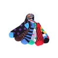 thumbnail image 3 of Fun Colorful Dress Socks 6 Pack Color: Fun Collection Size: 13-15, 3 of 5