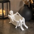 thumbnail image 4 of Skeleton Bathtub Planter, 3D-Printed Halloween Container and Gothic Desktop Storage Bowl for Succulents, Trinkets, Candy and Spooky Home, 4 of 7