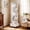 White, variant on Demi Bonn 360° Rotating Bookcase Tower, 6-Tier Round Wooden Bookshelf with Wheels and Drawer for Bedroom, Living Room, Office, White