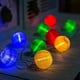 thumbnail image 5 of 30s LED multicolor luces de hadas linterna/linterna decoración para jardín fiesta de Navidad boda interior y exterior energía solar Adepaton LN-1789, 5 of 6