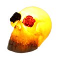 thumbnail image 2 of Diconna Halloween Decoration Skull Head with Lights Haunted House, 2 of 9