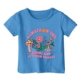 thumbnail image 1 of TZEWGL Tees For Infnat Graphic Print Round Neck Loose Short Sleeve Clothing For Infnants size 10-11T, 1 of 4