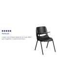 thumbnail image 5 of Flash Furniture HERCULES 5 Pack Black Ergonomic Shell Chair with Right Handed Flip-Up Tablet Arm, 5 of 14