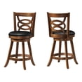 thumbnail image 2 of Monarch Specialties Barstool 2Pcs, 39"H, Swivel, Oak Counter Height, 2 of 4