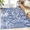 Blue, variant on Hasoo 2' x 6' Washable Hallway Runner Rug Soft Abstract Boho Kitchen Runner Rug Stain Resistant Rugs for Bedroom Laundry Bluish pink
