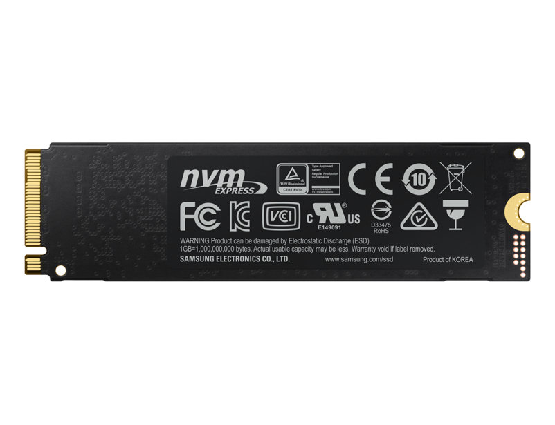 SAMSUNG 970 EVO Series - 500GB PCIe NVMe - M.2 Internal SSD - MZ-V7E500BW - image 3 of 4