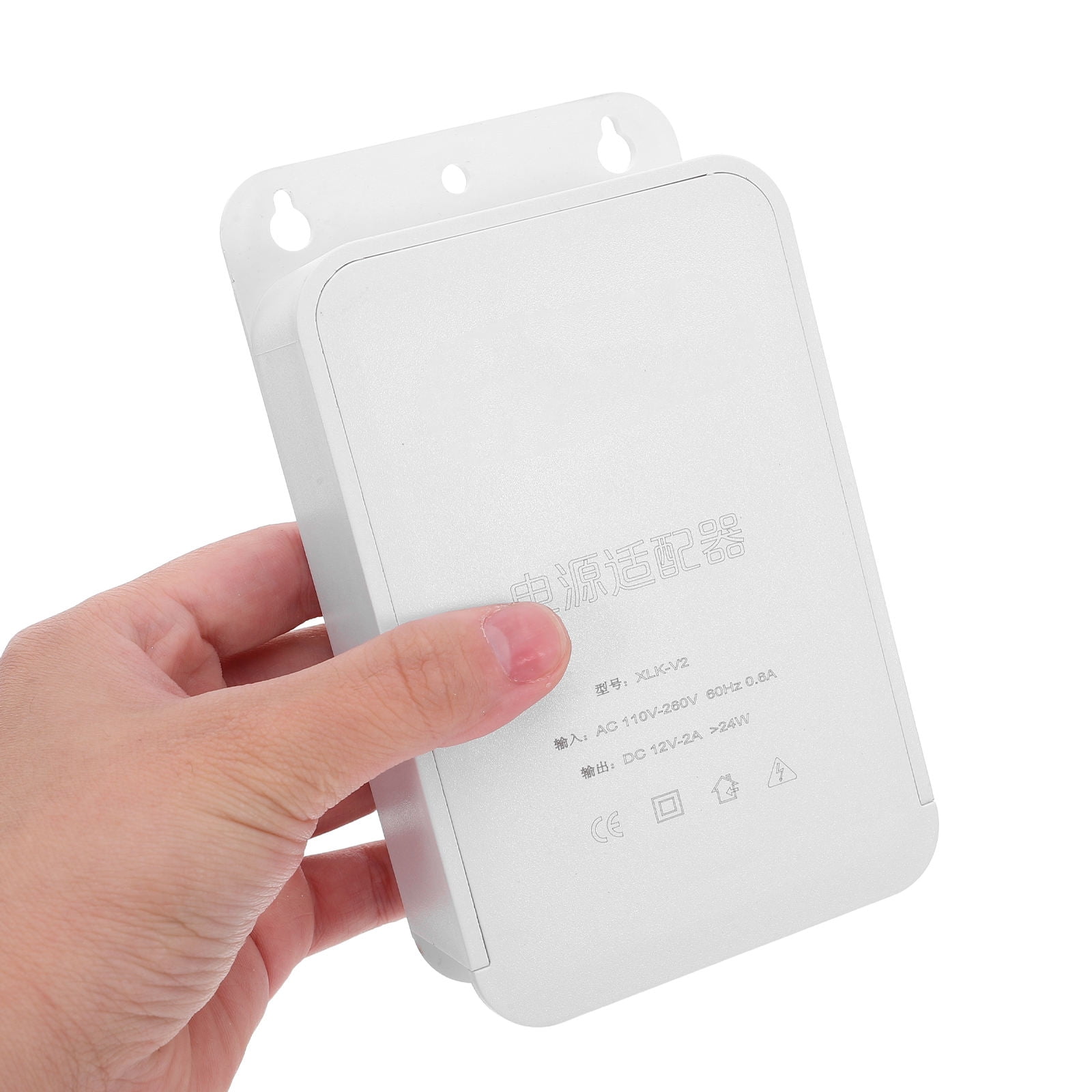 OUNONA 4-Pack Outdoor Electrical Boxes White Plastic Enclosures for Cable and Monitoring System Use