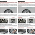 thumbnail image 3 of SG 16" Hubcap Wheel Cover Kit - Universal Fit Snap-On Performance Wheel Covers for Cars – Luxury Car Accessories, 3 of 4